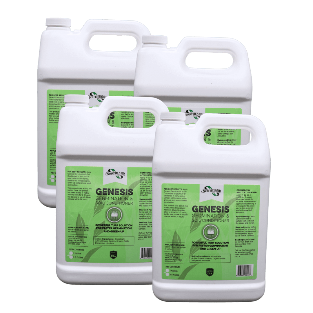 Genesis Humate Soil Conditioner Case: 4 x 1 Gallon