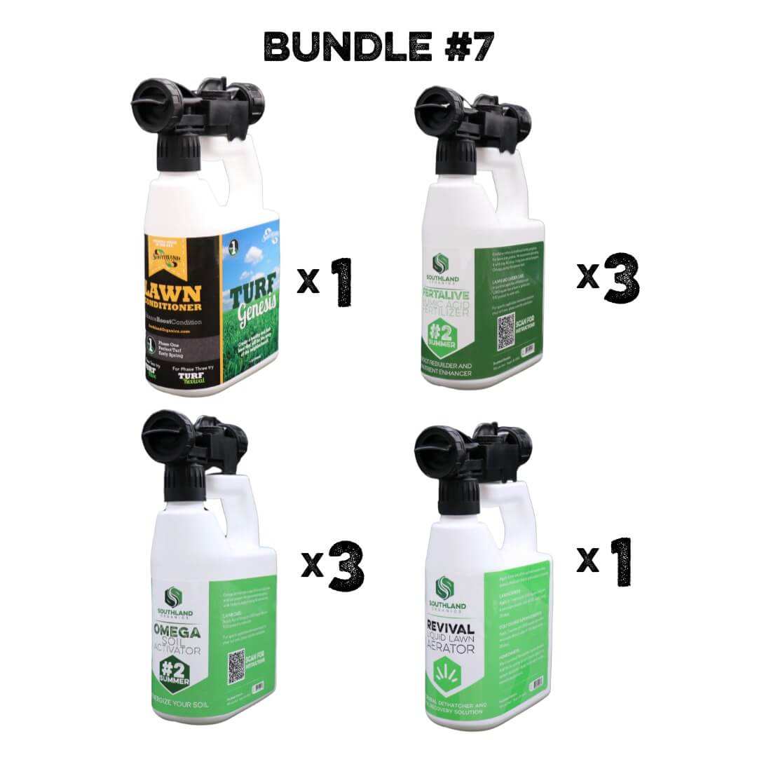 Omega Soil Activator in DIY Custom Lawn Plan for lawn health.