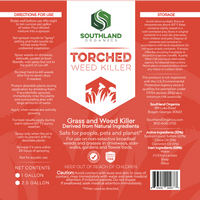 Thumbnail for Torched Weed Killer Label
